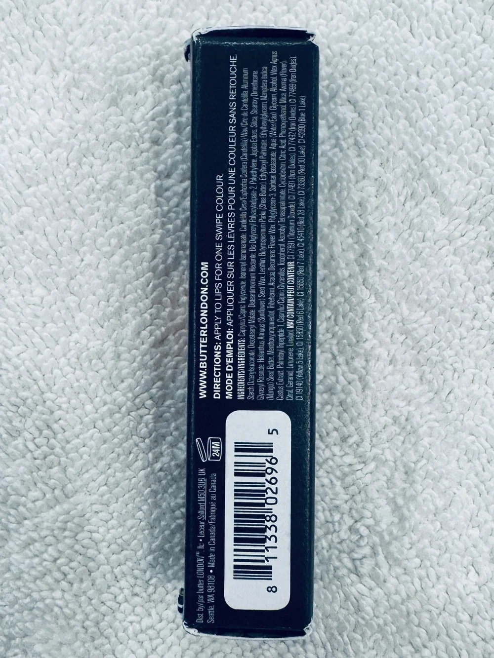 butter LONDON Clever Plush Rush Satin Matte Lipstick 3g BRAND NEW/SEALED